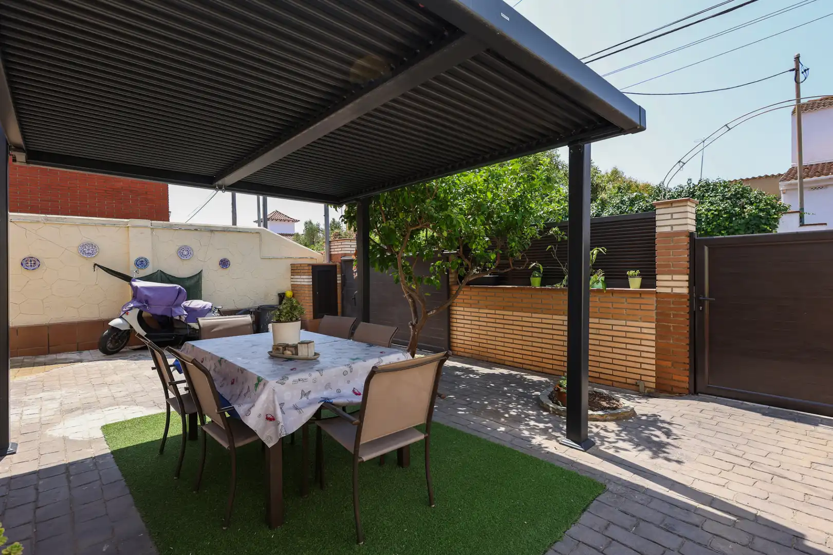 Terraza de Casa o chalet en venta en Viladecans con Aire acondicionado, Calefacción y Jardín privado