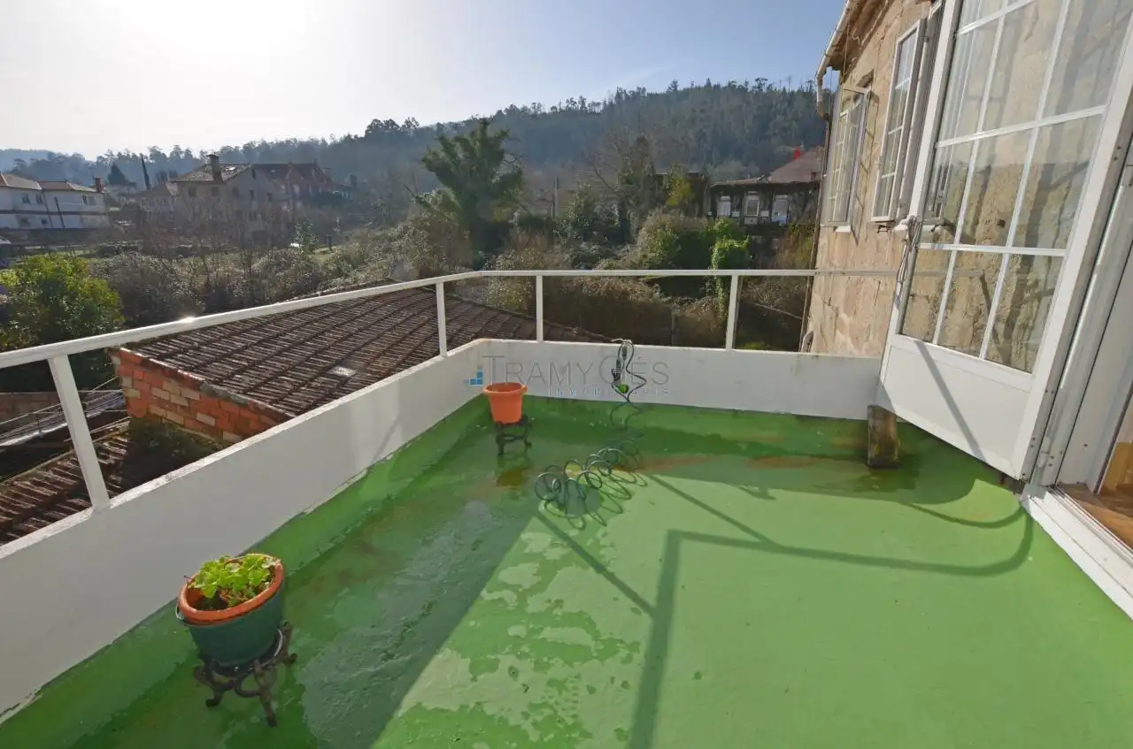Terraza de Casa adosada en venta en Mondariz-Balneario con Calefacción, Jardín privado y Terraza