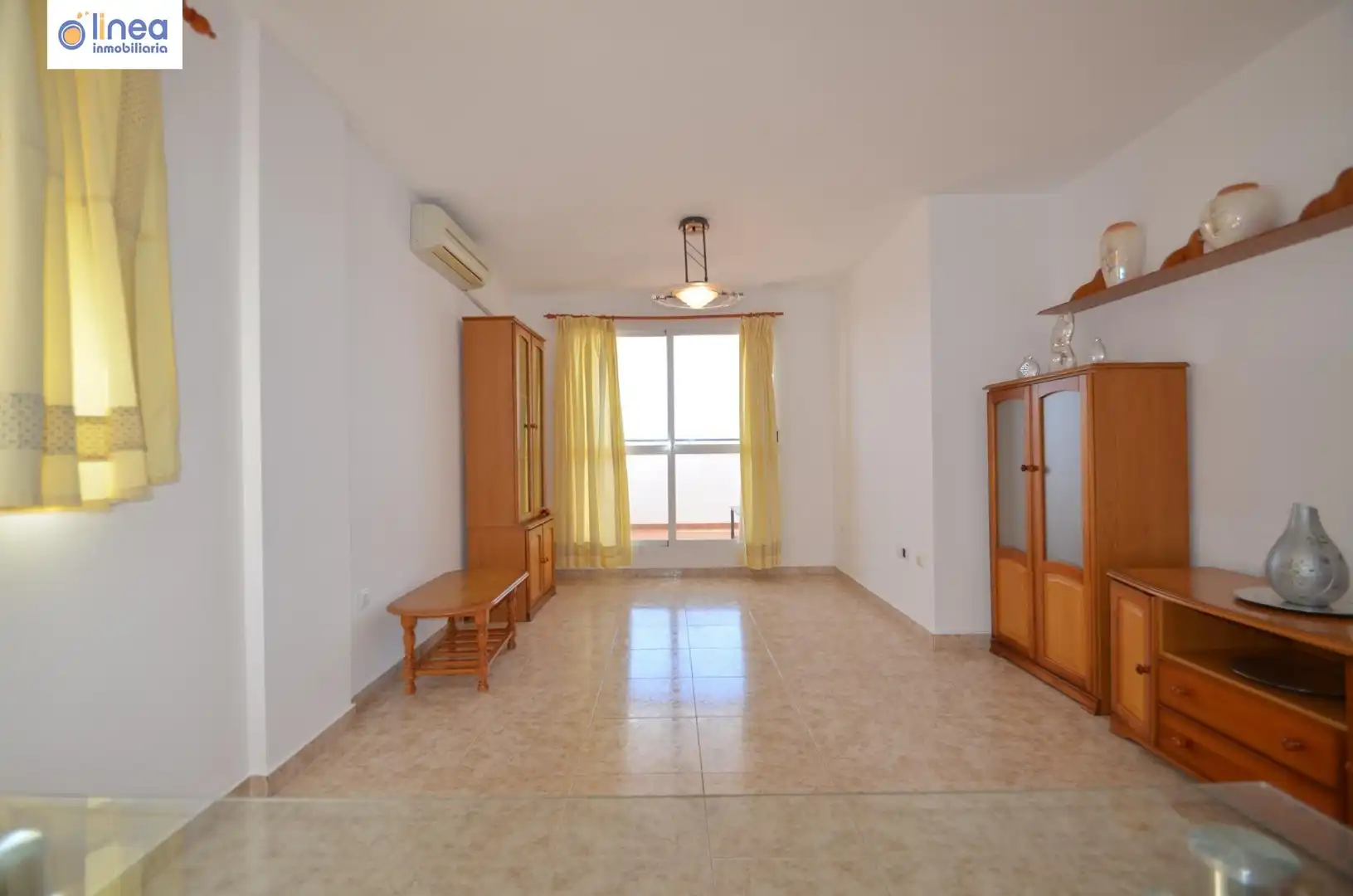 Living room of Flat for rent in Roquetas de Mar  with Air Conditioner, Terrace and Storage room