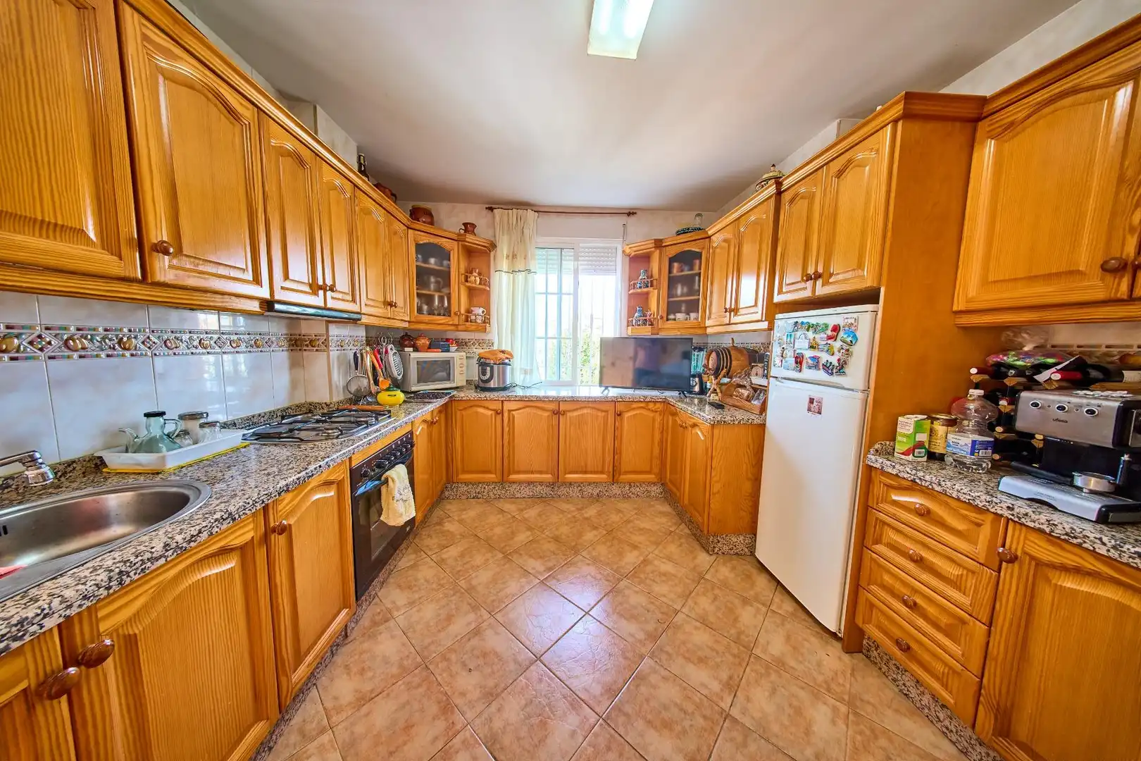 Cocina de Casa o chalet en venta en Nívar con Calefacción, Jardín privado y Trastero