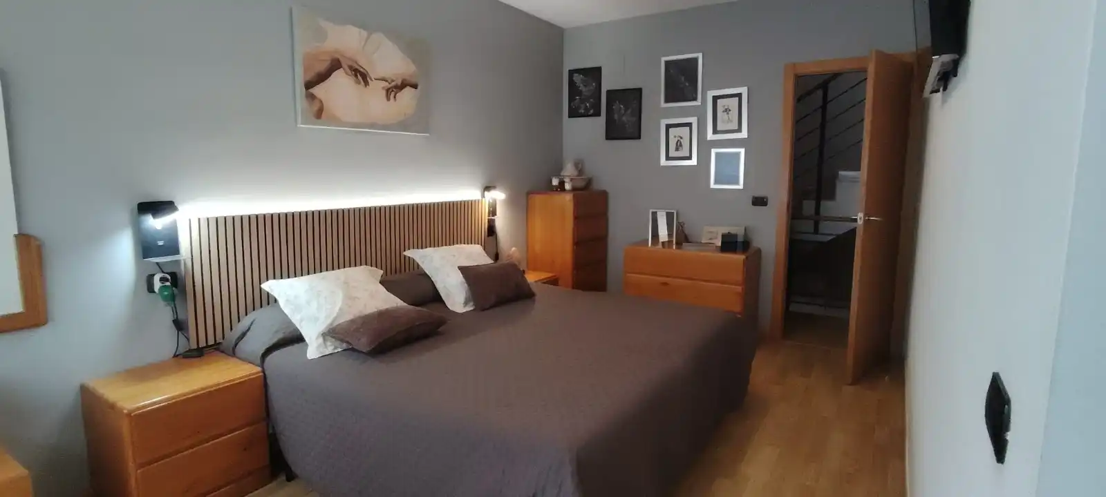 Habitación de Casa adosada en venta en Nules con Aire acondicionado, Jardín privado y Terraza
