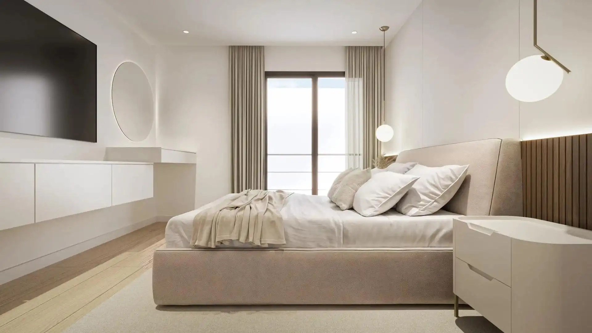 Bedroom of Flat for sale in Tordera  with Heating, Parquet flooring and Terrace