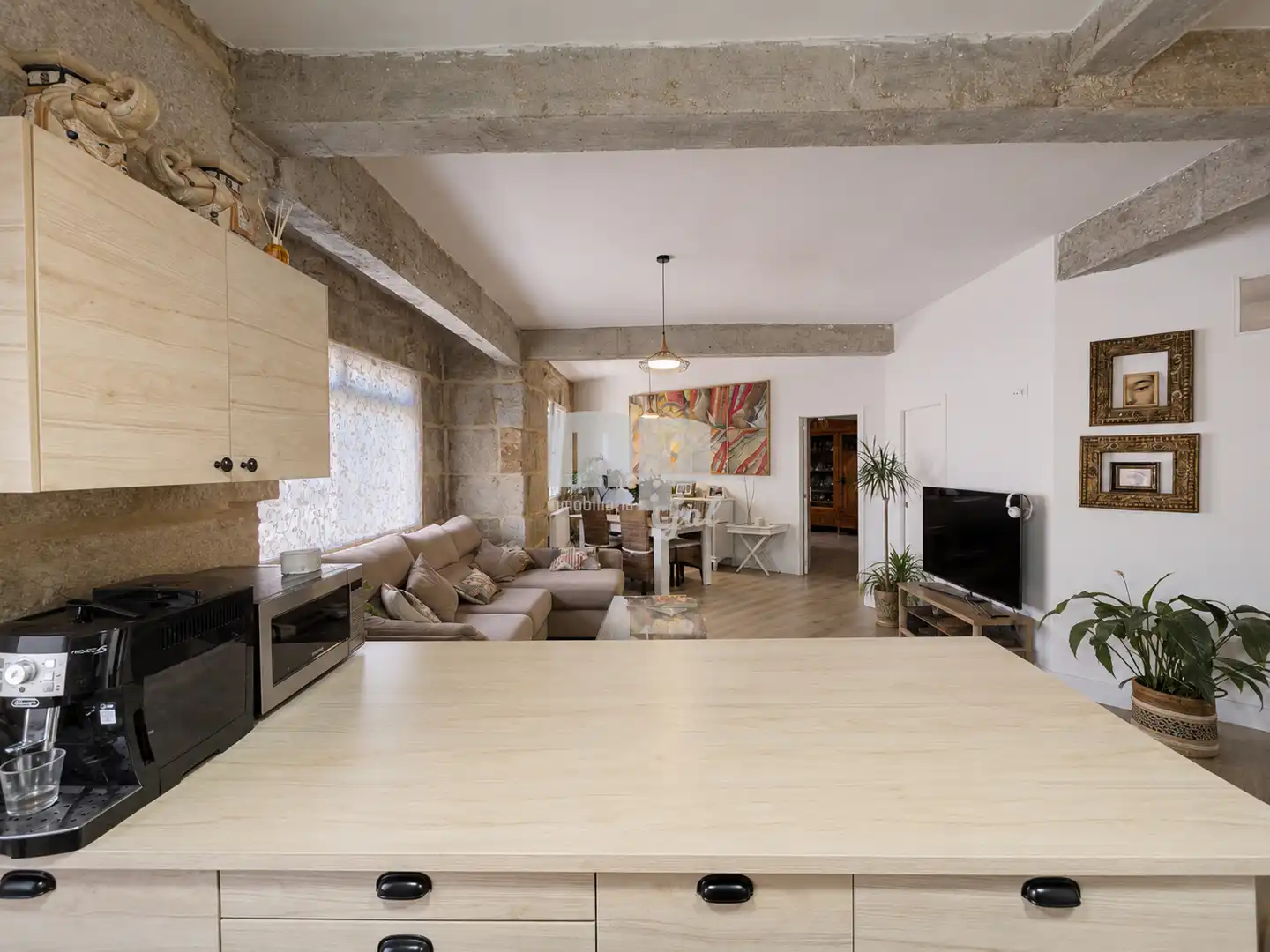 Sala de estar de Piso en venta en Vigo  con Calefacción, Terraza y Trastero