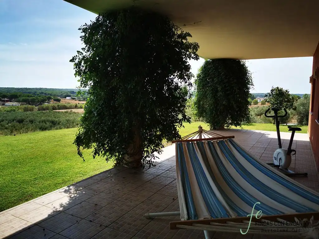 Terrace of Country homes for sale in Cartaya  with Air Conditioner, Private garden and Terrace