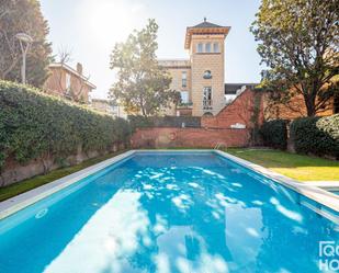 Swimming pool of Duplex for sale in Sant Cugat del Vallès  with Heating, Terrace and Storage room