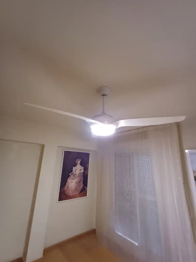 Schlafzimmer von Wohnung zur Miete in Burjassot mit Parkett, Terrasse und Ofen