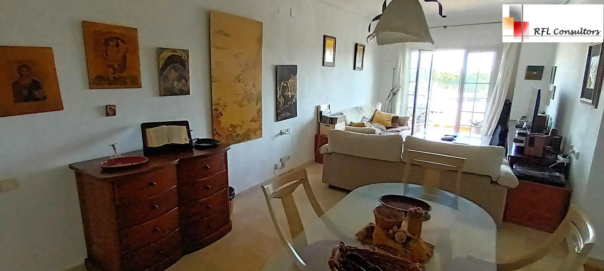 Wohnzimmer von Wohnungen zum Verkauf in Torreblanca mit Klimaanlage, Terrasse und Abstellraum