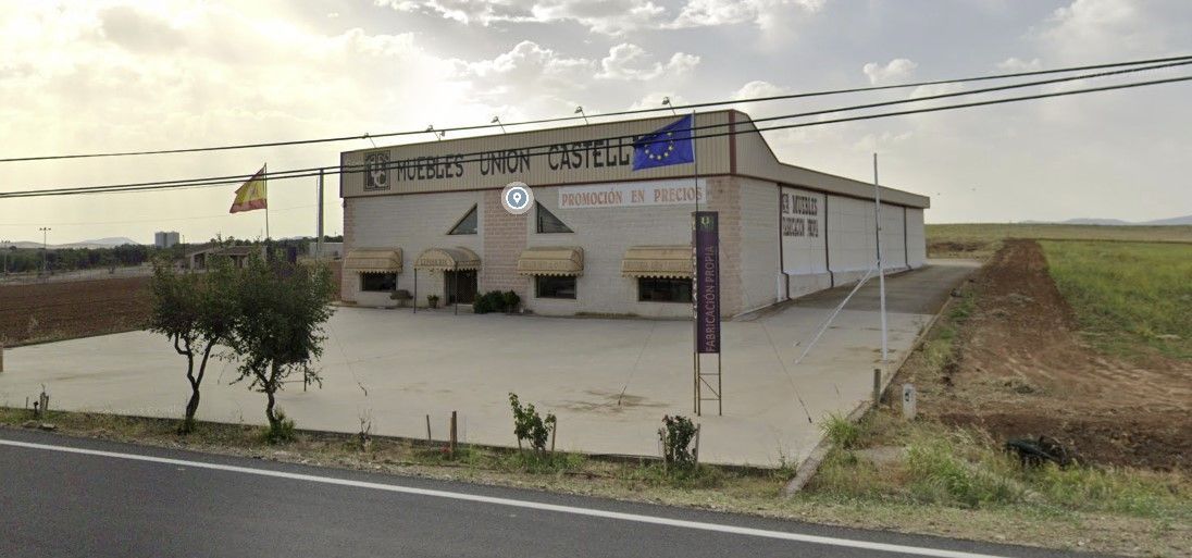 Vista exterior de Nau industrial en venda en Gálvez