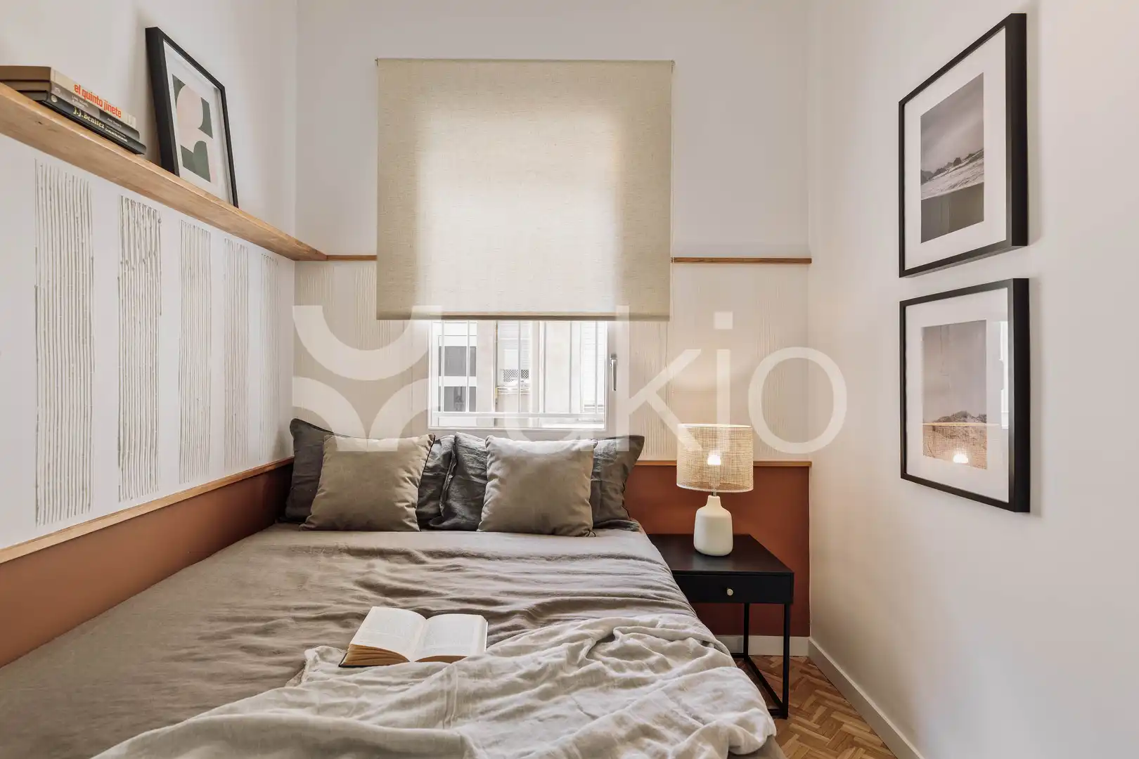 Habitación de Apartamento de alquiler en Barcelona con Aire acondicionado, Calefacción y Terraza