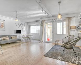 Sala d'estar de Apartament en venda en  Valencia Capital amb Aire condicionat i Balcó