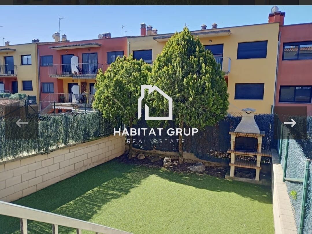 Terrassa de Casa adosada en venda en Cassà de la Selva amb Aire condicionat, Calefacció i Jardí privat