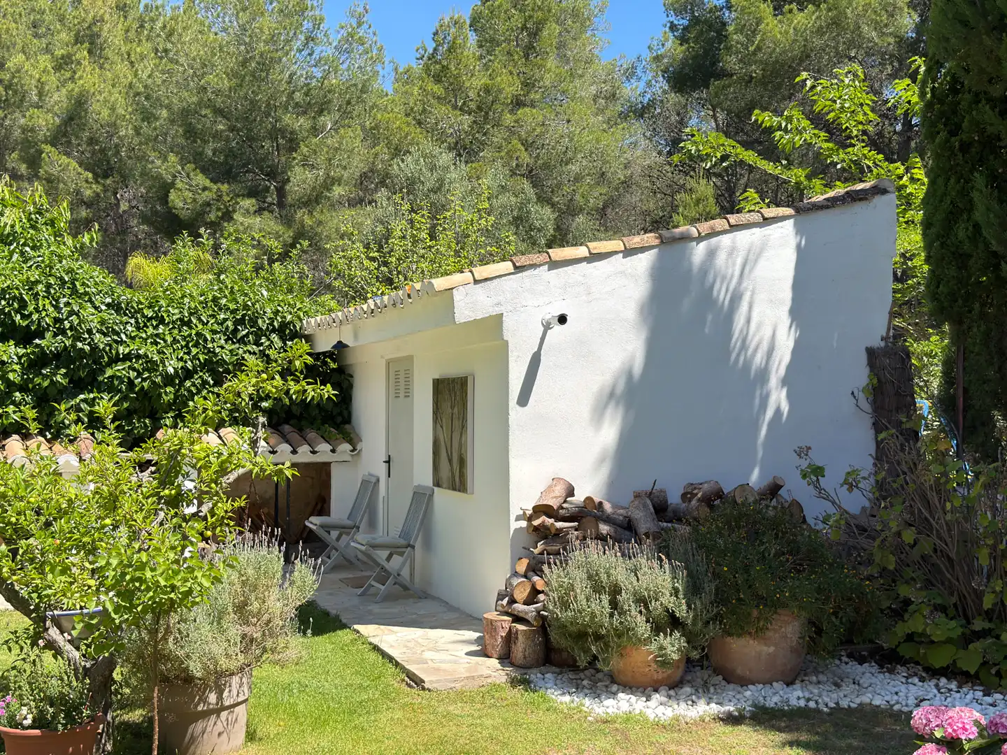 Jardí de Casa o xalet en venda en Náquera amb Aire condicionat, Jardí privat i Terrassa