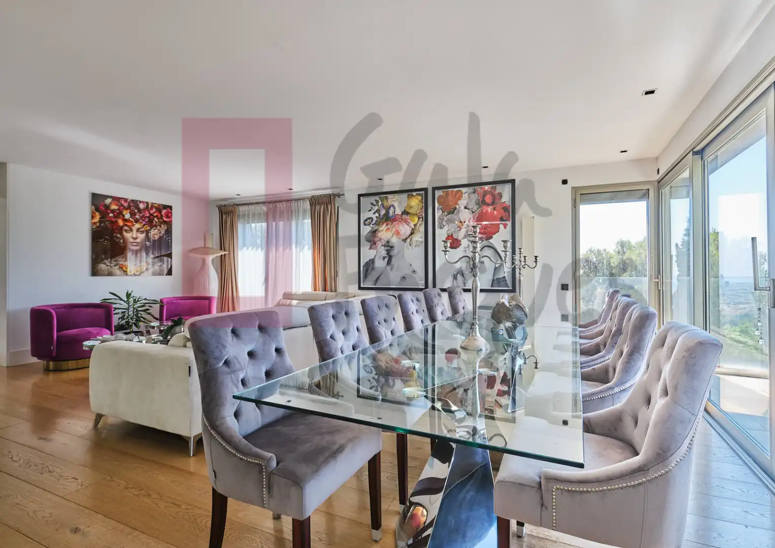 Comedor de Casa o chalet en venta en Barcelona con Aire acondicionado, Calefacción y Parquet