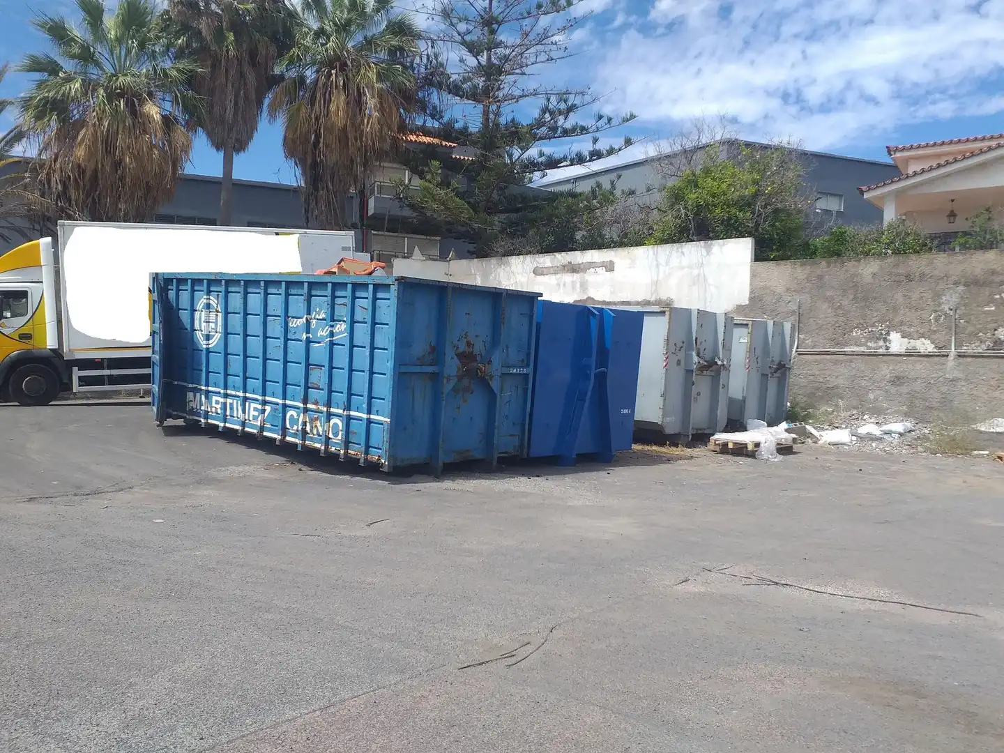 Vista exterior de Nave industrial de alquiler en San Cristóbal de la Laguna