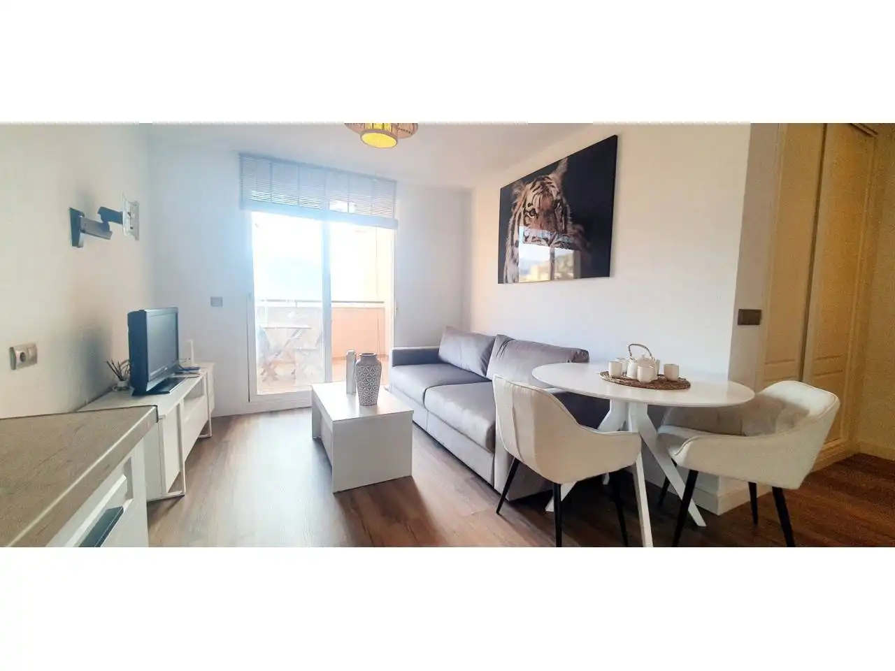 Sala de estar de Estudio en venta en Vícar con Calefacción, Terraza y Trastero