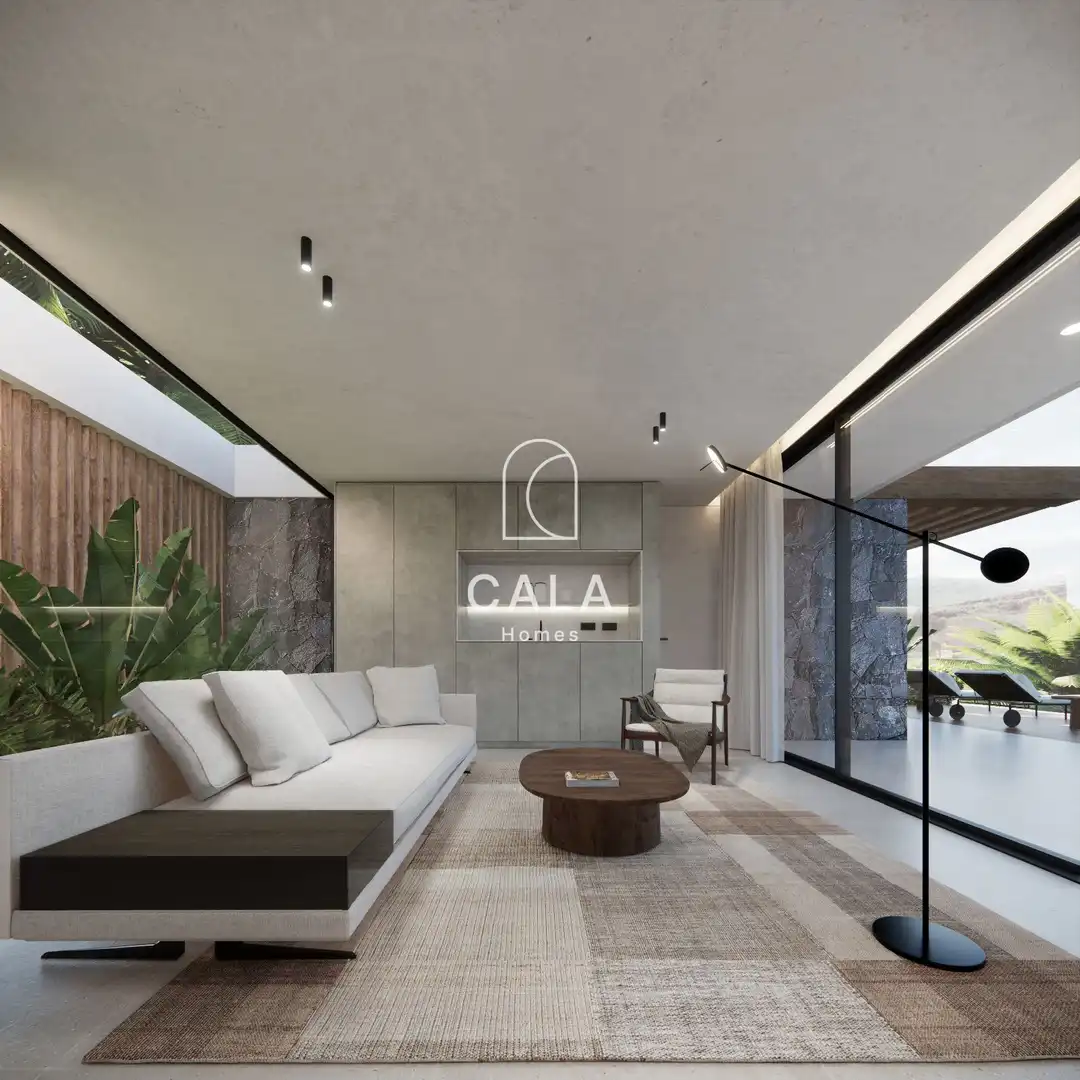 Sala de estar de Casa o chalet en venta en San Sebastián de la Gomera con Aire acondicionado, Calefacción y Terraza