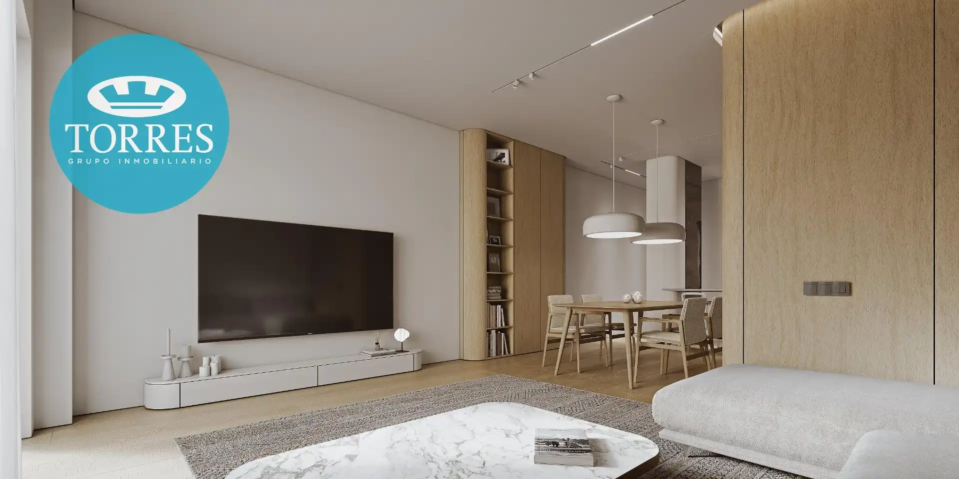 Sala d'estar de Pis en venda en Mijas amb Terrassa i Traster