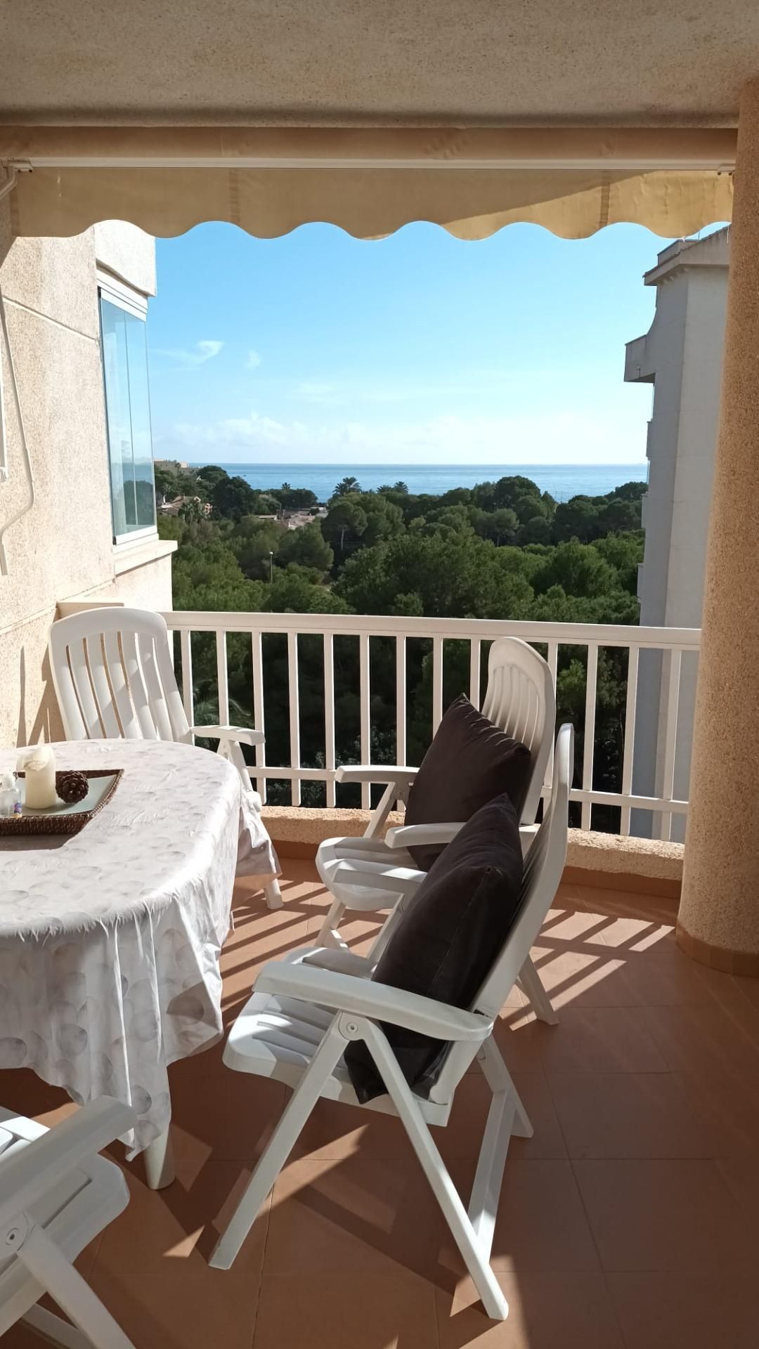Terraza de Apartamento en venta en Orihuela con Jardín privado y Piscina comunitaria