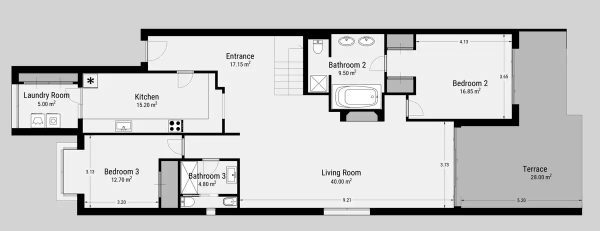 Penthouse with pool for sale in Selwo, imagen 3