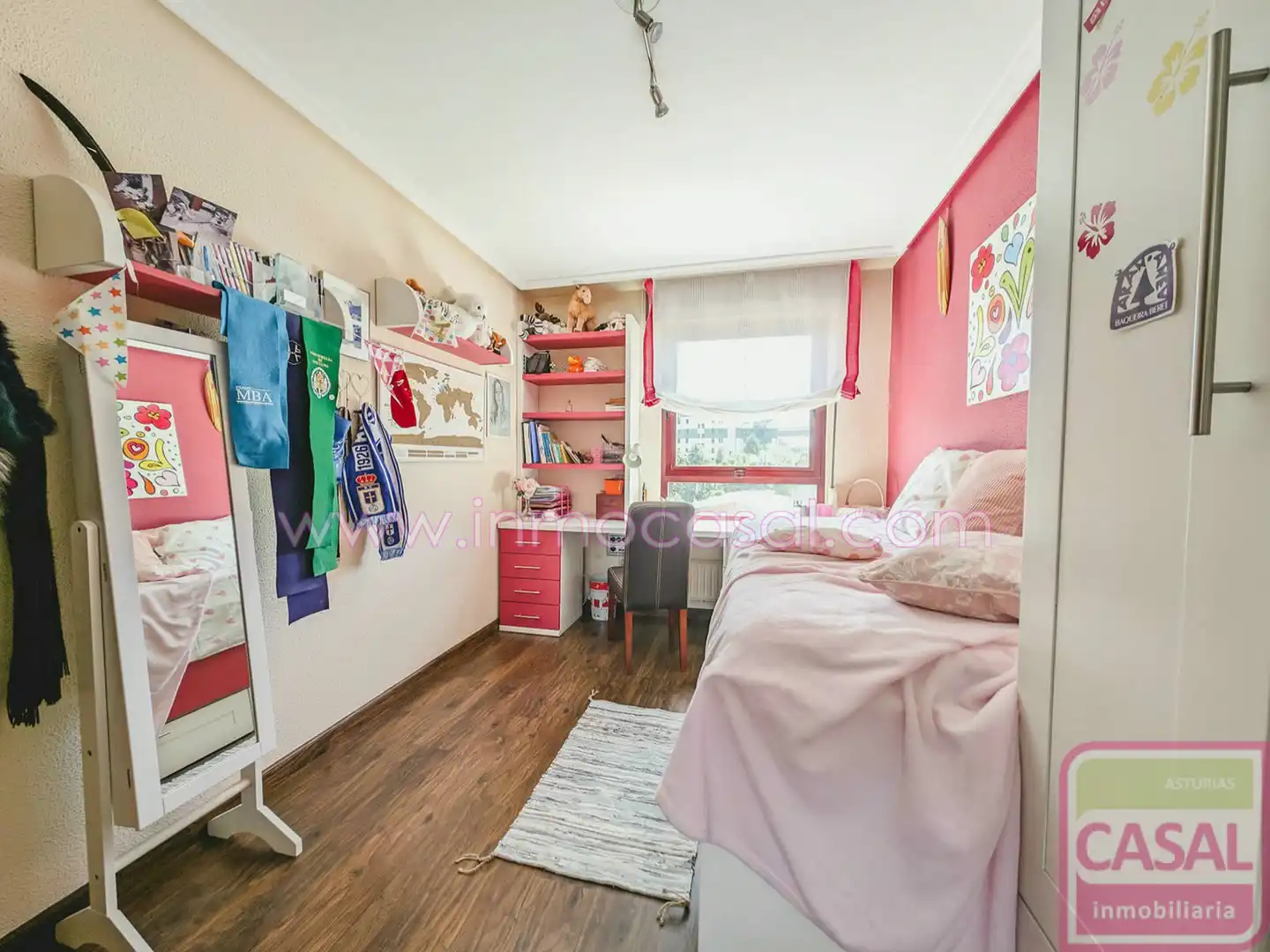 Schlafzimmer von Wohnung zum Verkauf in Oviedo  mit Heizung, Abstellraum und Möbliert