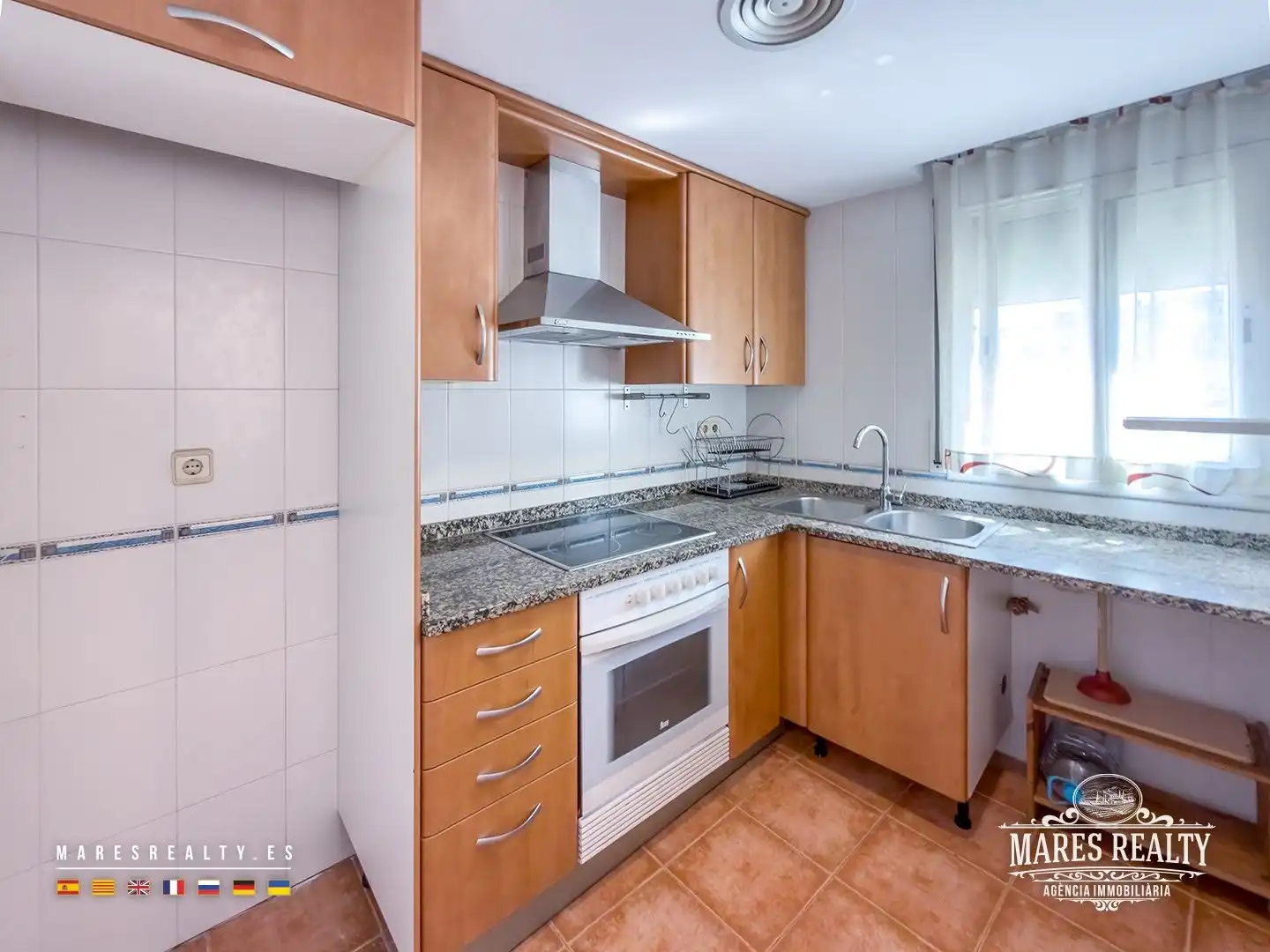Kitchen of Flat for sale in Blanes  with Air Conditioner and Heating