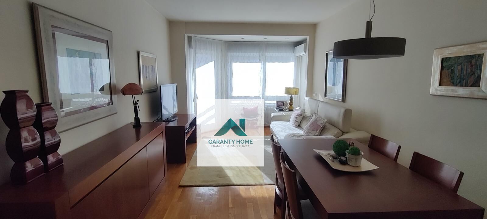 Living room of Flat to rent in  Madrid Capital  with Air Conditioner