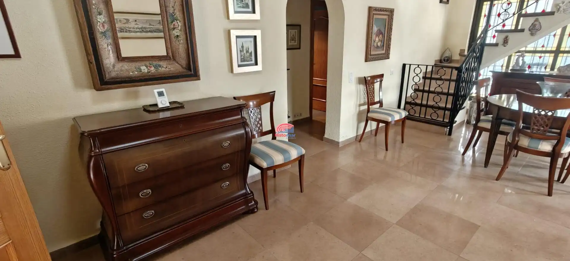 Dining room of Houses for sale in Sagunto / Sagunt  with Air Conditioner, Heating and Private garden