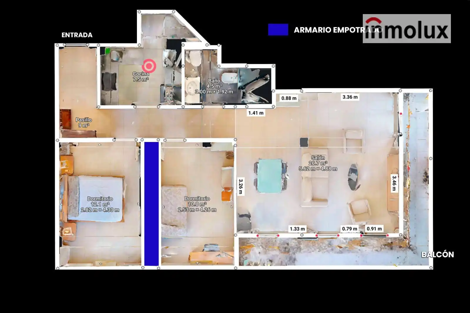 Wohnung zum Verkauf in Alicante / Alacant mit Klimaanlage, Heizung und Terrasse