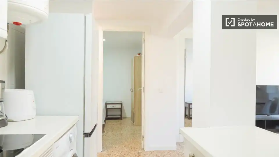 Wohnung zur Miete in Madrid mit Klimaanlage, Heizung und Möbliert