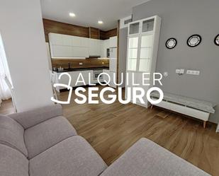 Living room of Flat to rent in Alicante / Alacant  with Air Conditioner, Terrace and Furnished