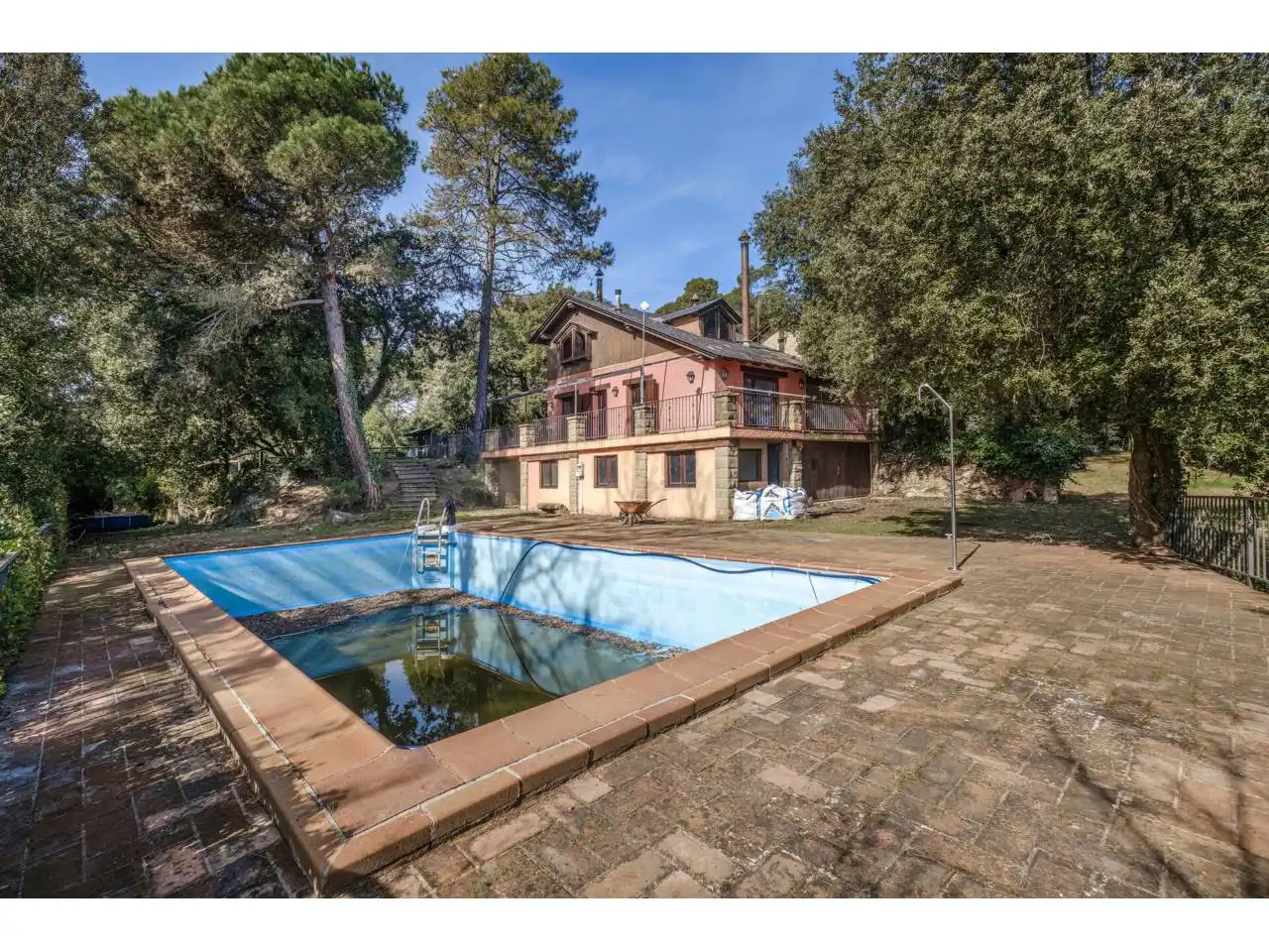 Jardí de Casa o xalet en venda en Sant Quirze Safaja amb Calefacció, Jardí privat i Piscina