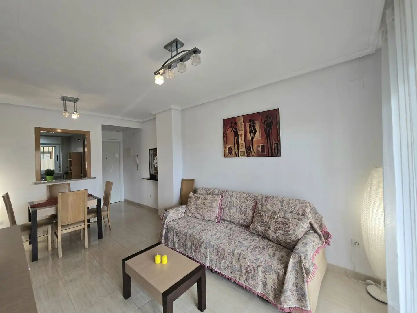 Sala d'estar de Apartament en venda en Oropesa del Mar / Orpesa amb Aire condicionat, Calefacció i Terrassa