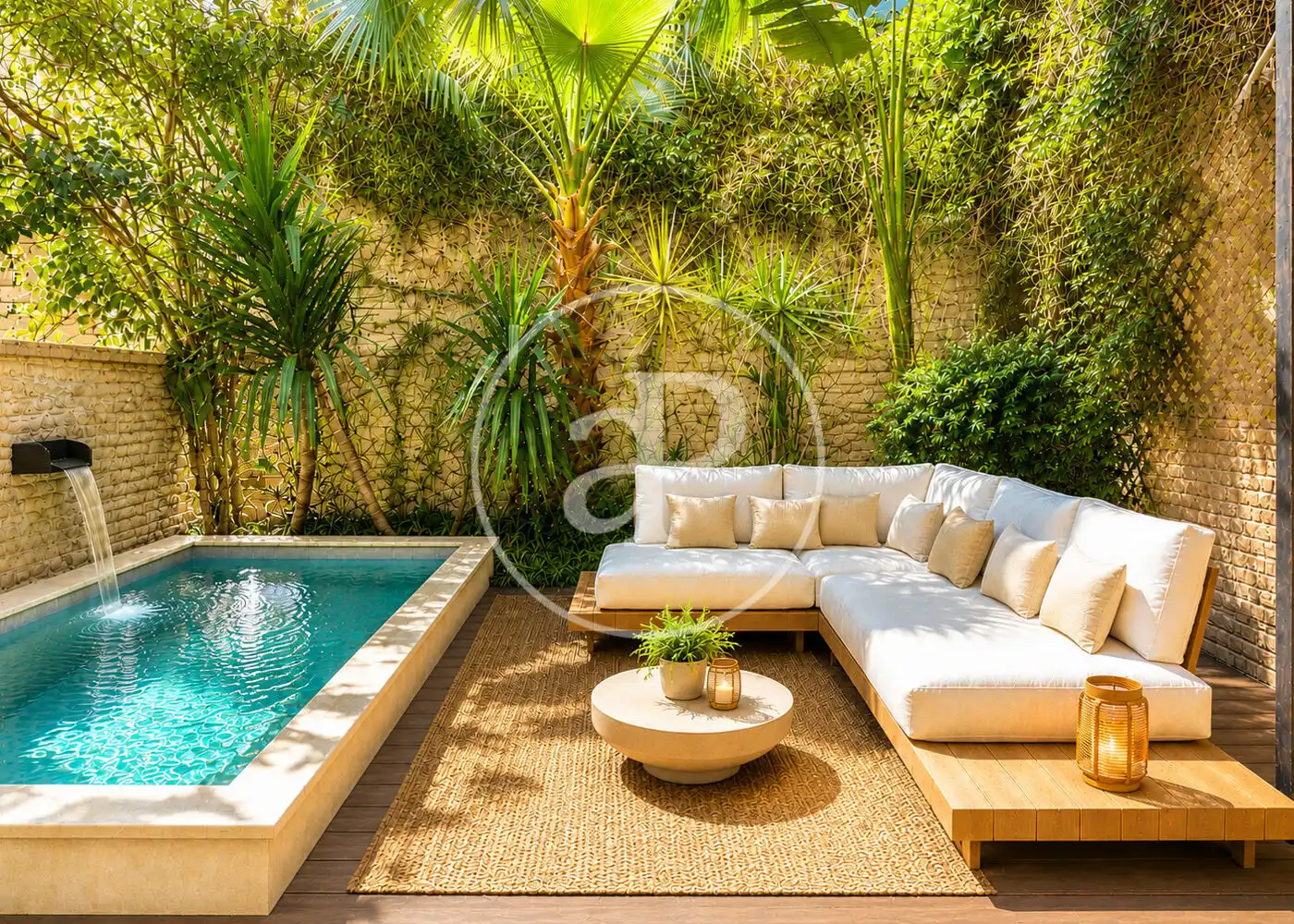 Terrasse von Wohnung zum Verkauf in Barcelona mit Klimaanlage, Heizung und Privatgarten