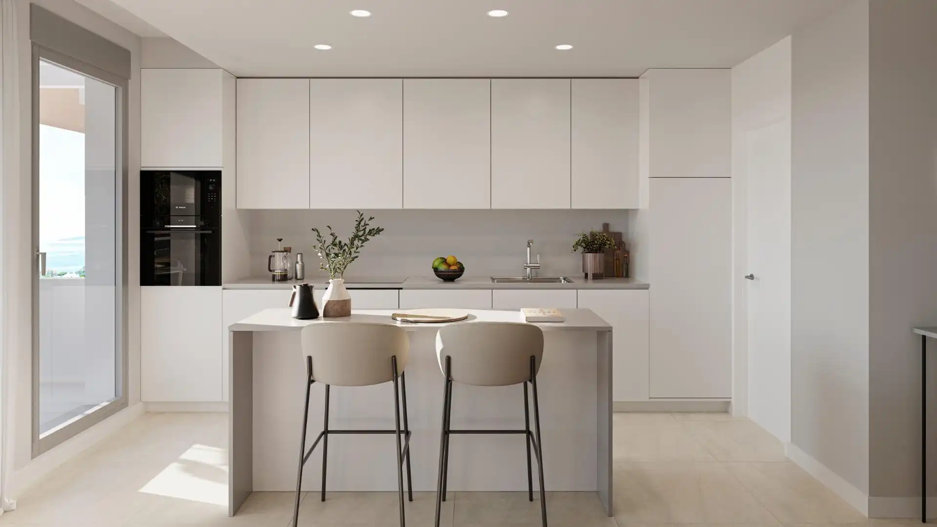 Apartamento con piscina en venta en Estepona Pueblo, imagen 5