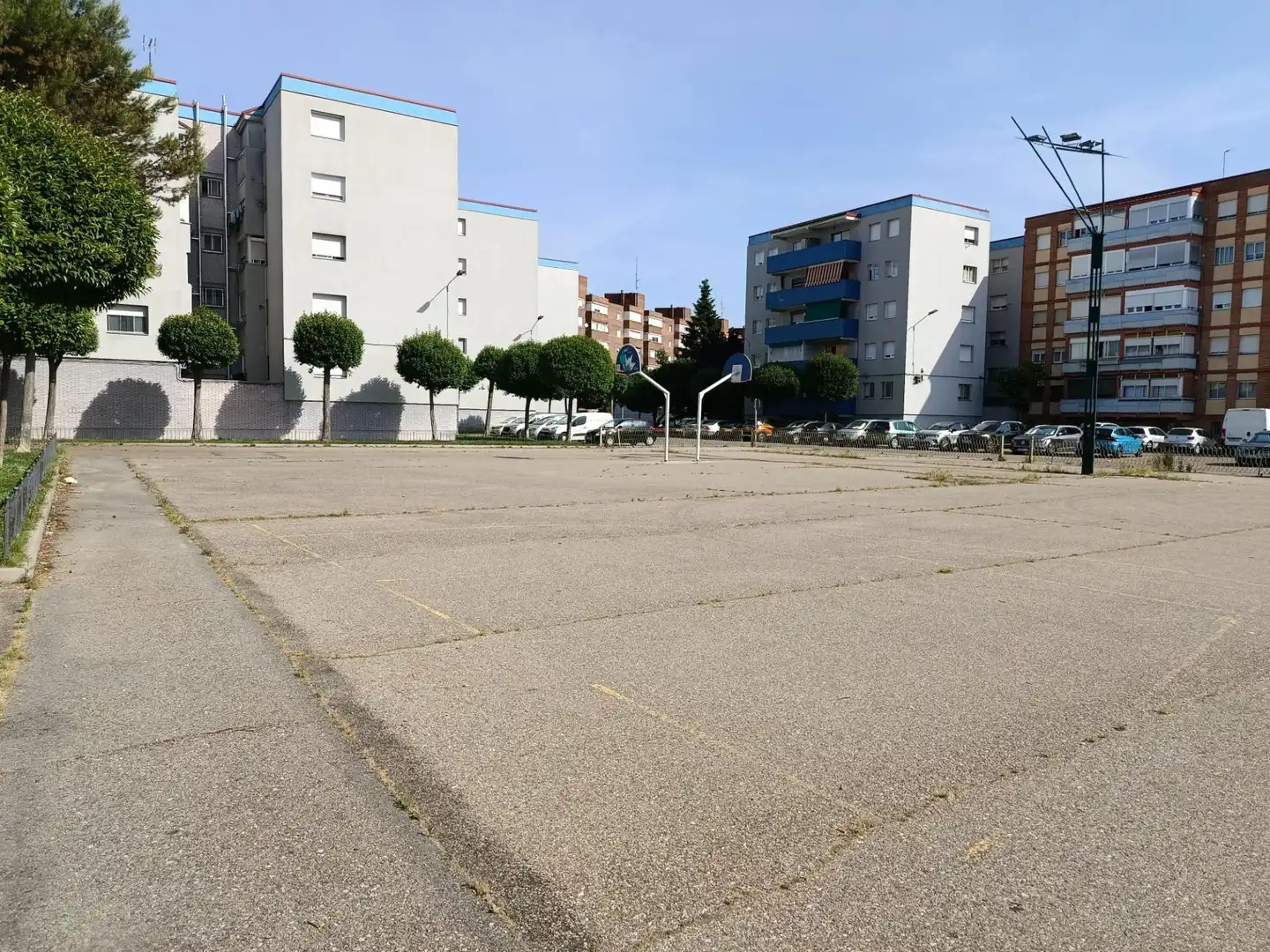 Parking of Flat for sale in Valladolid  with Heating and Storage room