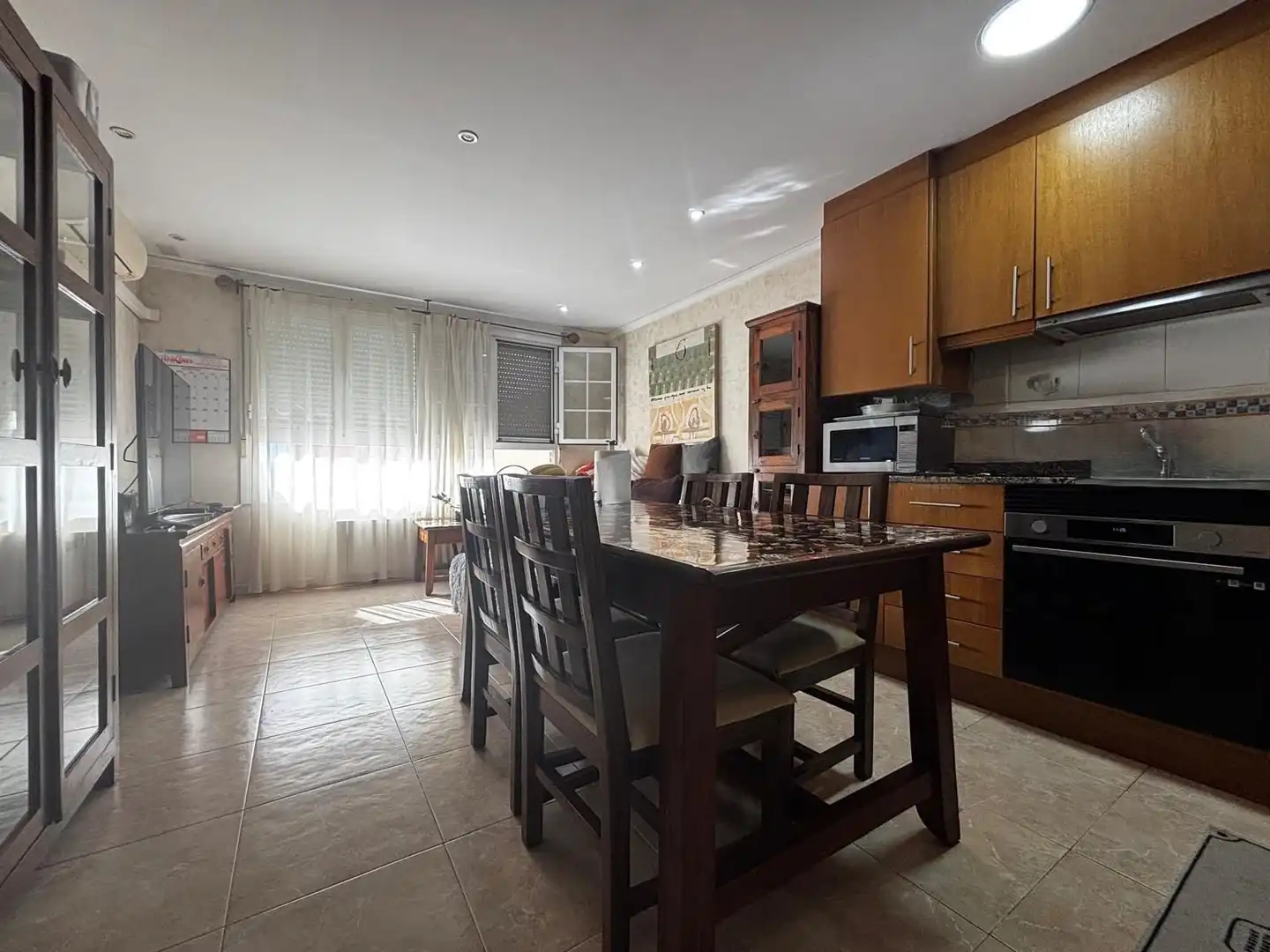 Cocina de Casa adosada en venta en Almazora / Almassora con Aire acondicionado, Calefacción y Terraza