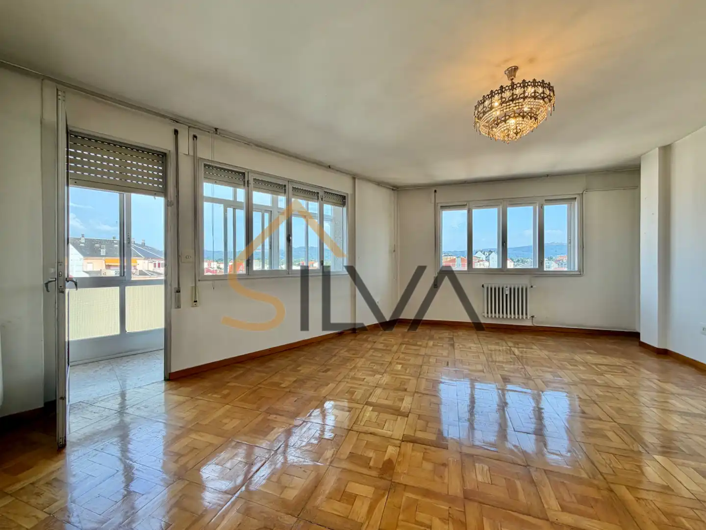 Living room of Flat for sale in Monforte de Lemos  with Storage room and Balcony