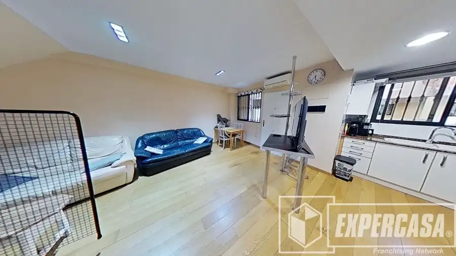 Sala de estar de Ático en venta en Beniparrell con Aire acondicionado, Parquet y Terraza