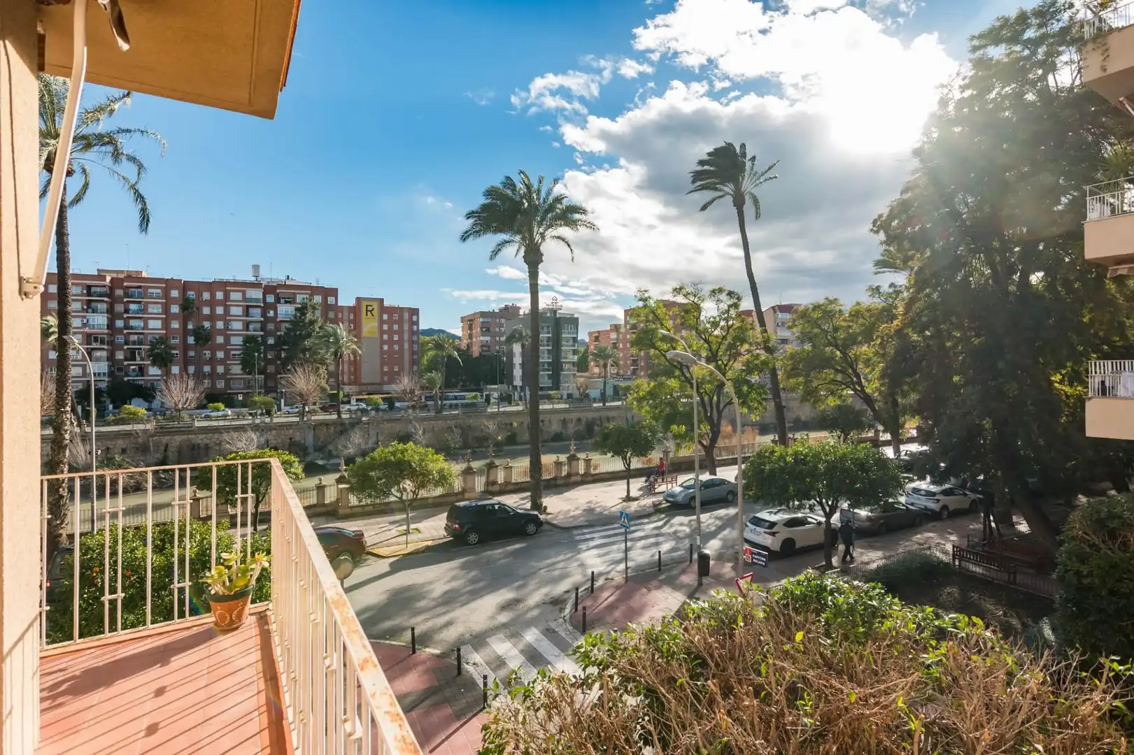 Vista exterior de Pis en venda en Murcia amb Calefacció, Terrassa i Moblat