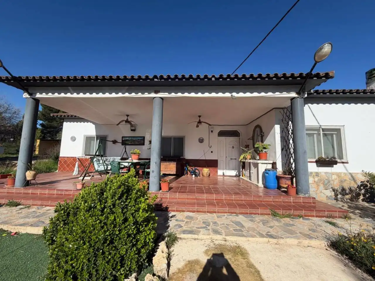 Jardín de Casa o chalet en venta en Almansa con Calefacción y Jardín privado