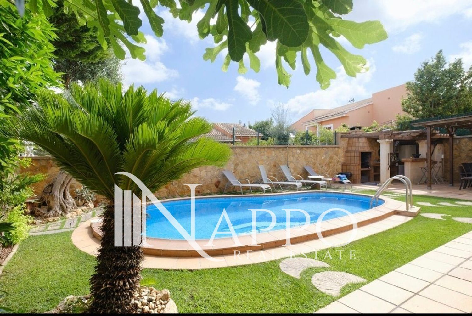 Jardí de Casa o xalet de lloguer en Calvià amb Aire condicionat, Calefacció i Terrassa