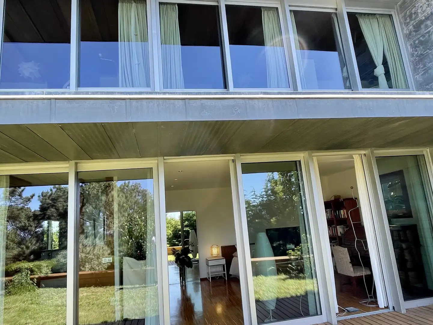 Vista exterior de Casa o chalet de alquiler en Nigrán con Calefacción, Jardín privado y Parquet