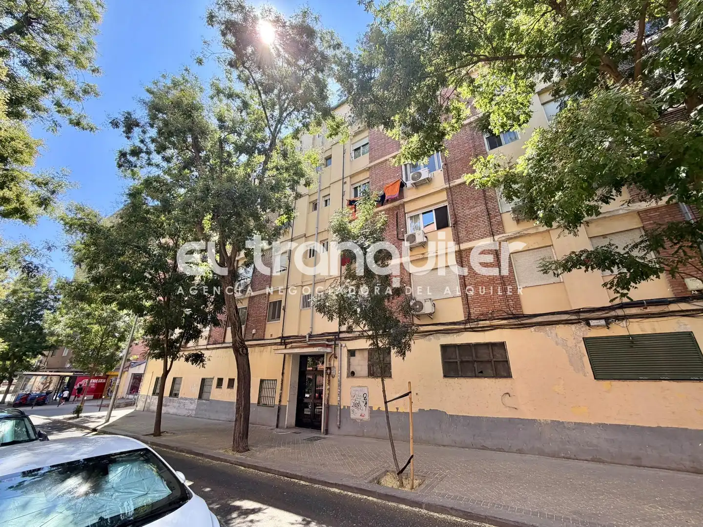 Exterior view of Flat for rent in Madrid  with Parquet flooring, Furnished and Washing machine