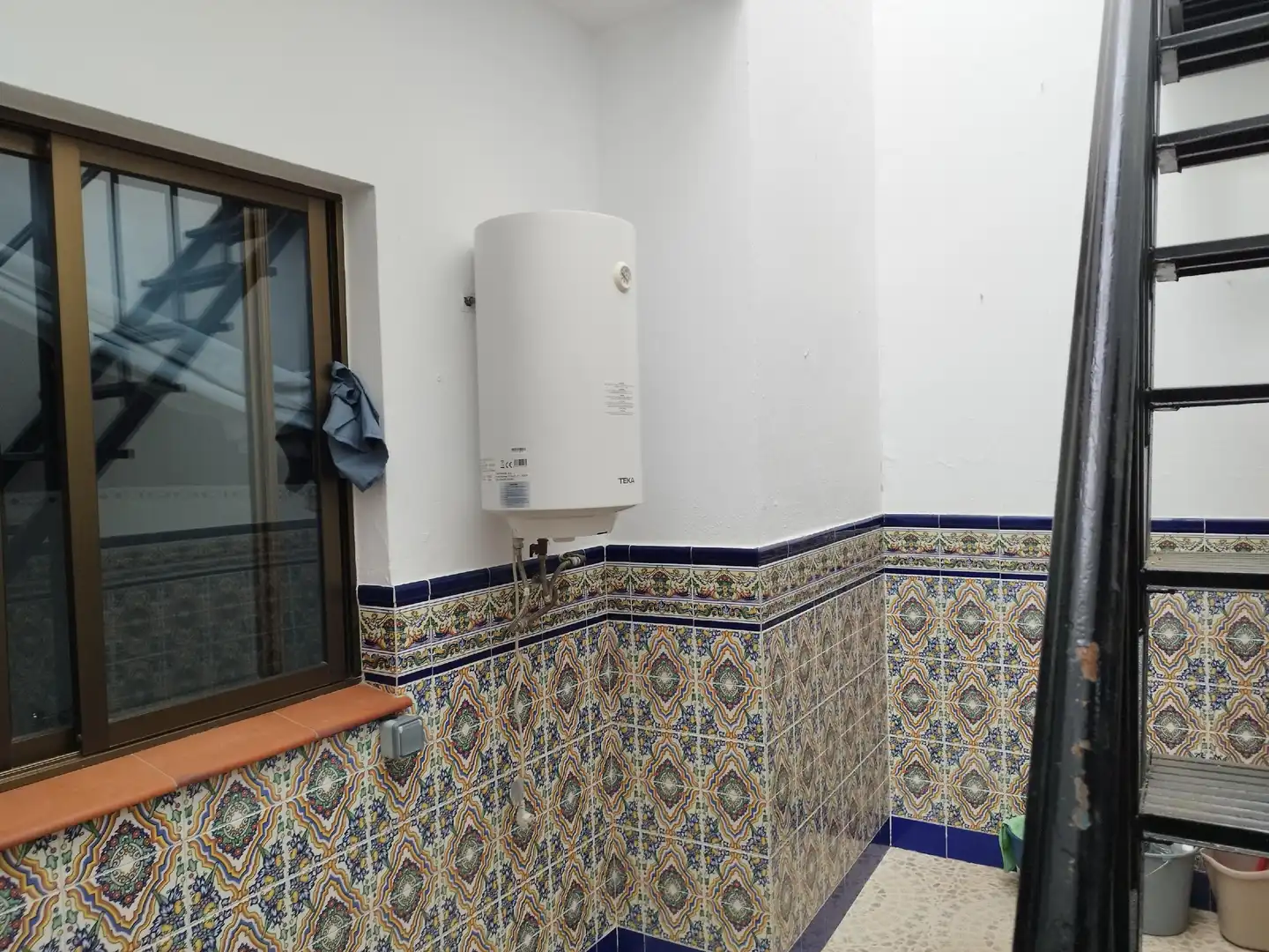 Baño de Dúplex en venta en Santa Olalla del Cala con Terraza