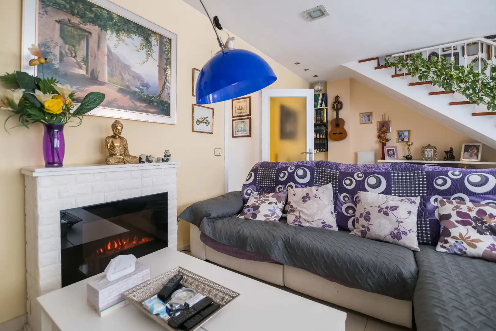Sala de estar de Dúplex en venta en Sagunto / Sagunt con Aire acondicionado, Calefacción y Terraza