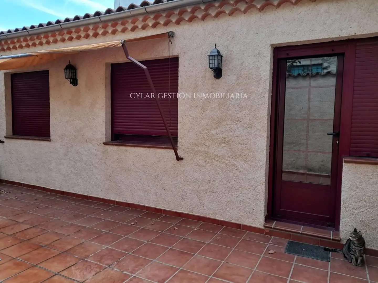 Terraza de Casa adosada en venta en Bañobárez con Calefacción, Amueblado y Horno