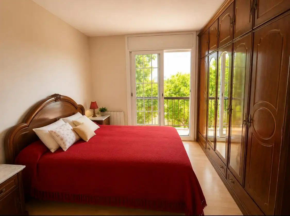 Habitación de Casa o chalet en venta en Badalona con Aire acondicionado, Jardín privado y Terraza