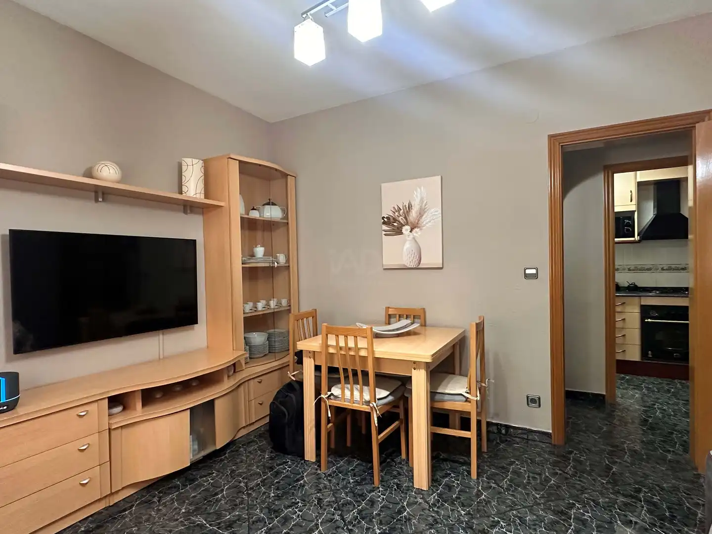 Sala de estar de Piso en venta en Badalona con Aire acondicionado y Calefacción
