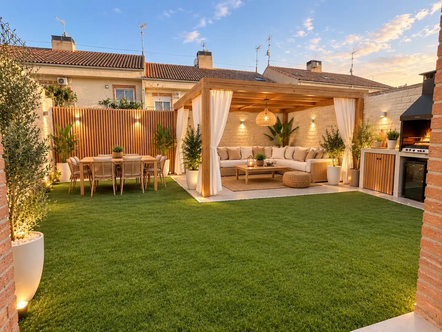 Terrassa de Casa o xalet en venda en Seseña amb Aire condicionat, Calefacció i Jardí privat