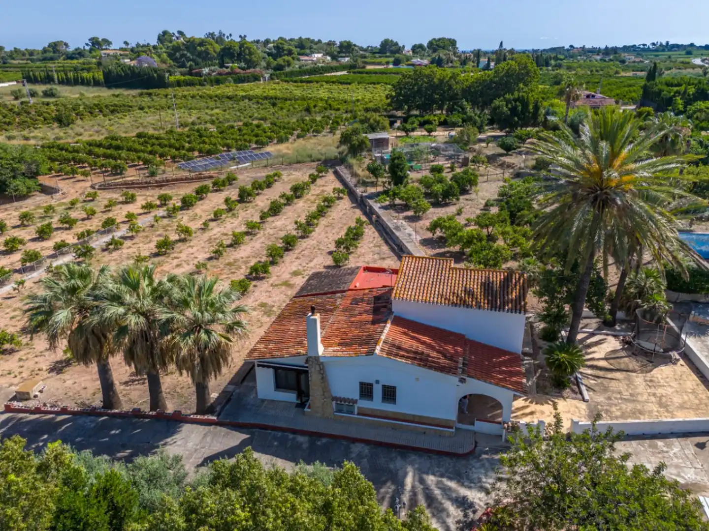 Vista exterior de Finca rústica en venda en Dénia amb Aire condicionat, Calefacció i Jardí privat